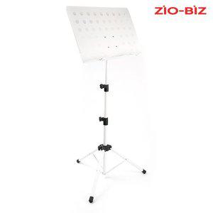 전문가용 보면대 화이트/접이식 높이 각도 조절 악보 스탠드 거치대 강연대 연설대 지휘대 휴대용 악보대
