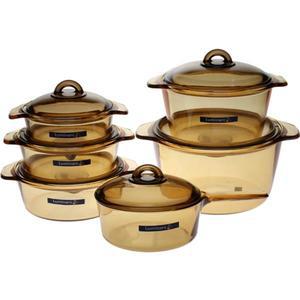 루미낙 내열유리냄비 엠버라인 블루밍 시리즈 (선택)[프랑스 정품] /유리냄비/직화냄비