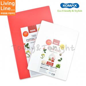 코맥스 2WAY 엠보싱 처리 항균 위생 도마 미끄럼방지 양면 도마 업소용 대형 업소용 칼라