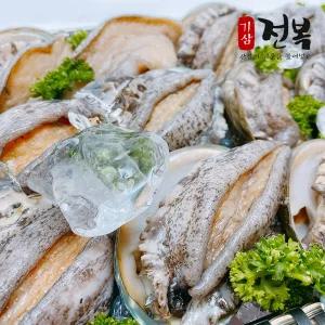 진도기삼활전복 특대 1kg (8~9미)
