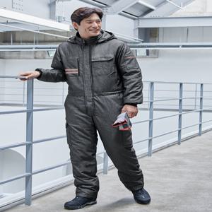 지벤 ZB-S2196 정비복 ZB-S2196 정비작업복 /스즈끼방한복/정비복/일체형작업복/따듯한/겨울