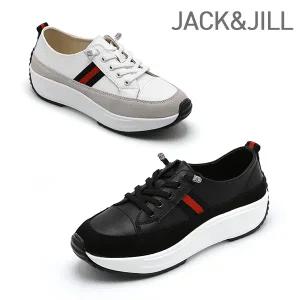 잭앤질 소가죽 밴딩끈 스니커즈(JC2572)