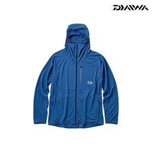 [에프원낚시]다이와 후드 액티브 풀집업파카 DE-36009 스틸블루M