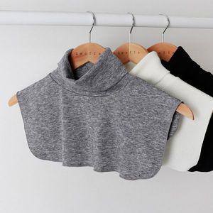 [하프클럽/리피아]피치기모 여자 남자 성인 페이크 목폴라 터틀넥 겨울 레이어드 무지 이너 목보호