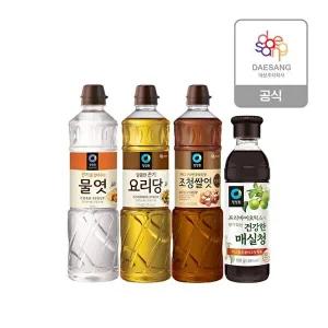 [청정원]청정원 물엿 5종 골라담기(쌀엿, 물엿, 요리당, 매실청)