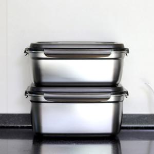 양손잡이 스텐 304 김치통 밀폐용기 9.5~7.5L