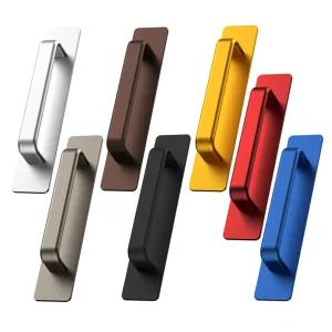 접착식 손잡이 무타공 베란다 창문 유리문 샤시 도어 핸들 판손잡이