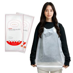 업소용 손님용 일회용 비닐 앞치마 식당 방수 500매 비닐가운