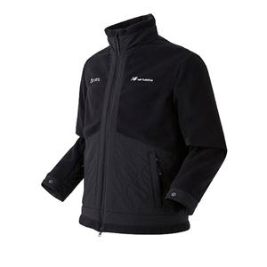 [뉴발란스]뉴발란스 공용 플리스 하이브리드 자켓 바람막이 자켓 트레이닝복 NBMDB47063-BK