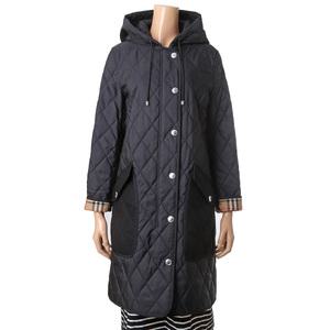 [롯데백화점]버버리 다이아몬드 퀼팅 체온조절 후드코트(블랙) 80355061