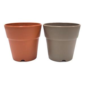 청춘화원 원형 플라스틱 토기분 미니 토분 토기화분 소형화분