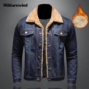 남성청자켓 2018 새로운 가을 겨울 남성 S-5XL 재킷 따뜻한 두꺼운 양모 브랜드 의류