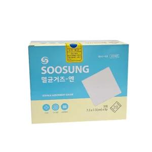 수성 약국멸균거즈 3x3x8P(7.5cmx7.5cmx8겹) 5장x20포입