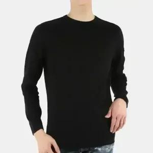 디몬트 22 S/S CP컴퍼니 남성 렌즈 와펜 풀오버 니트(블랙) 12CMKN128A 004037A 999