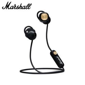 운동용 목걸이 귀걸이Marshall-Minor II 무선 블루투스 이어폰, 팝 록 음악용, 마이크 포함, 마그네틱 흡입