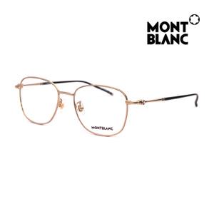 몽블랑 MB0139OK 002 공식수입 스퀘어 오버사이즈 메탈 명품 안경테