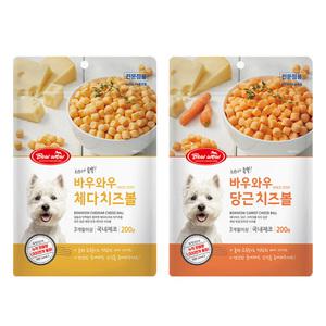 바우와우 치즈볼 200g