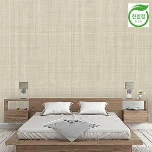 아트박스 금강  친환경) 크레파펠 접착식 실크 벽지 50cm X 60M   로제_