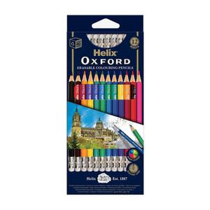 헬릭스 옥스포드 지워지는 색연필 12색 세트