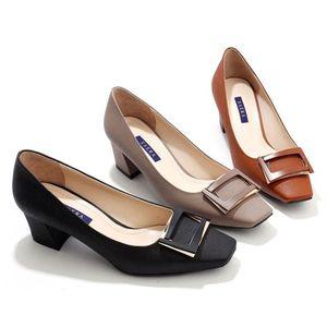 [갤러리아] SAERA 세라 펌프스 S19P004 카멜 5CM