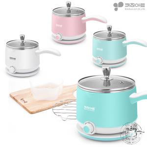 키친아트 1.5L 3중단열 전기 라면포트 멀티쿠커 여행용 MS-D07 전기 무선 커피 쿠커 냄비 포트 주전자 캠핑