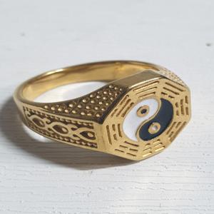 금도금 팔쾌태극반지  단초마을 골동품/수집품/도자기