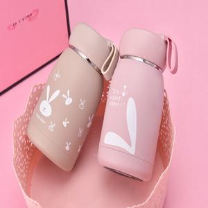 보온보냉 귀여운 토끼 텀블러 아기 어린이 마카롱 보온병