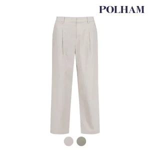 [폴햄][폴햄] 여성 원턱 세미와이드핏 치노 팬츠_PHD2PP2012