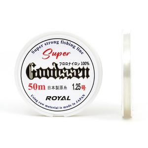 로얄 슈퍼 굿센 후로로나일론 쇼크리더 1.25호/일본원사 바다낚시 민물낚시 전천후 라인 싸파낚시