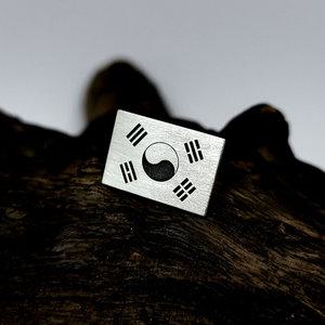 [위너주얼리] 태극기배지 952실버 대한민국독립100주년 부모님선물 아버지선물 군인