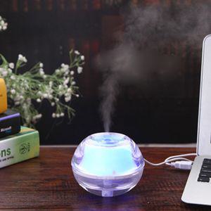 [원플러스원] 동글이 USB 가습기(색상랜덤) /미니가습기 LED무드등 사무실 책상 탁상용