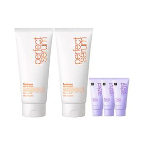 미쟝센 퍼펙트 세럼 트리트먼트, 330ml, 2개  + 증정 (세럼 매직스트레이트 트리트먼트 30ml, 3개)