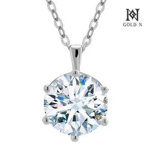 [골드앤] 18K 제노 1캐럿 랩다이아몬드 목걸이