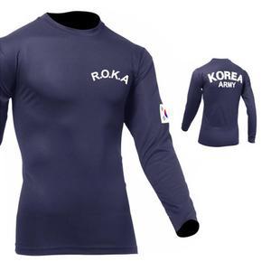 [군헌터] 쿨드라이 ROKA 로카 네이비 긴팔 티셔츠