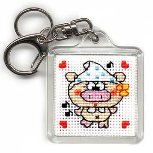 십자수 도안/열쇠고리/핸드폰줄 재료 및 패키지상품