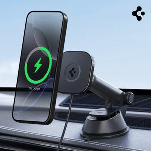 슈피겐 맥세이프 차량용 핸드폰 거치대 고속 무선 충전기 아이폰 전용 ITS35W