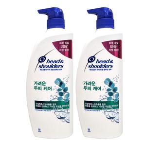 헤드앤숄더 가려운 두피케어 샴푸 850ml X 2개