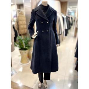 [미니멈] 세이브존01 알파카 앙고라 더블 롱 코트 MWDAWL1030 (S11923496)