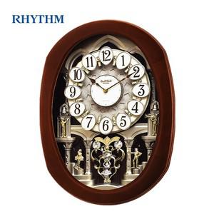 리듬 명품 매직 모션 벽시계 인테리어 벽걸이 집들이 이사 결혼 개업 선물 시계 4MH407WU06