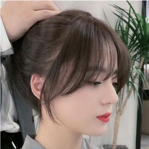 [프로셀러] 앞머리가발 여우 부분 패션 가발 고데기 붙임머리