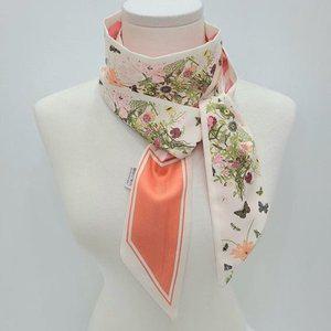 [기타][애슬릿] 여성 다이아 꽃 리본 타이 방도 가방 스카프