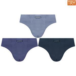 트라이 남자 기능성 인견 스판 삼각 팬티 3매입 PDRC2 MV3
