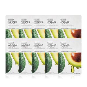 [10매] 더페이스샵 갈아만든 아보카도 마스크시트 20g