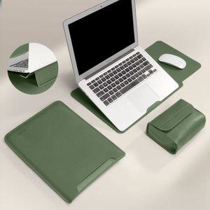 노트북 파우치 거치대 겸용 태블릿 가방 각도조절 무자석 스탠드 클러치백 휴대용 랩탑 슬리브