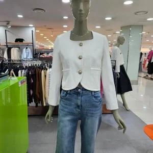 시슬리/애플아울렛/실비아 스퀘어넥 숏 자켓 SAJK34331