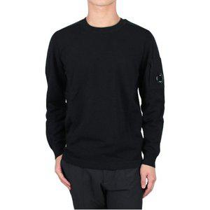 [CP컴퍼니]렌즈 와펜 울 니트 씨피컴퍼니 13CMKN105A 005528A 999