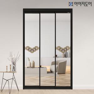 아이지도어 중문 2.8초슬림 3연동 슬라이딩 현관중문 빌라 자사직접시공[무료방문실측] 굿럭