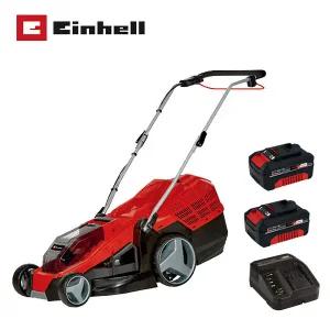 아인헬 36V 충전 잔디깍기 GE-CM 36/43Li (4.0Ah배터리2팩+충전기)