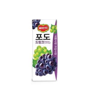 델몬트 드링크 팩 포도 190ml 24팩