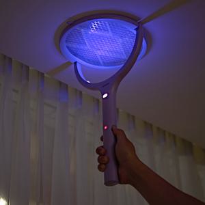 회전 전기모기채 전기 파리채 날파리 벌레 충전식